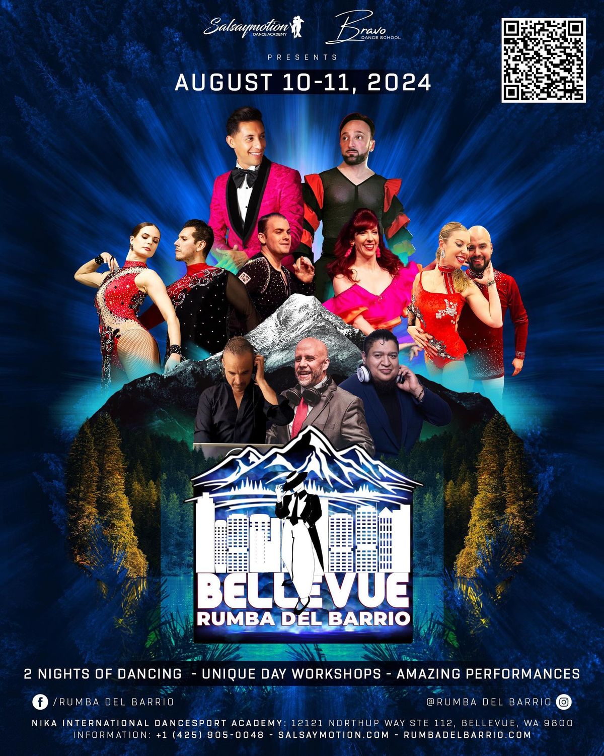 Rumba Del Barrio Salsa Bachata Weekender August 10-11