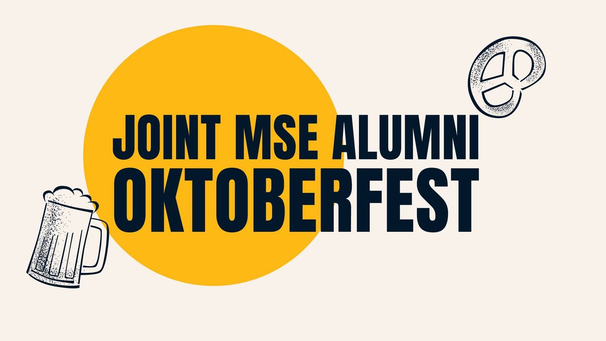 Joint University MSE Alumni Event