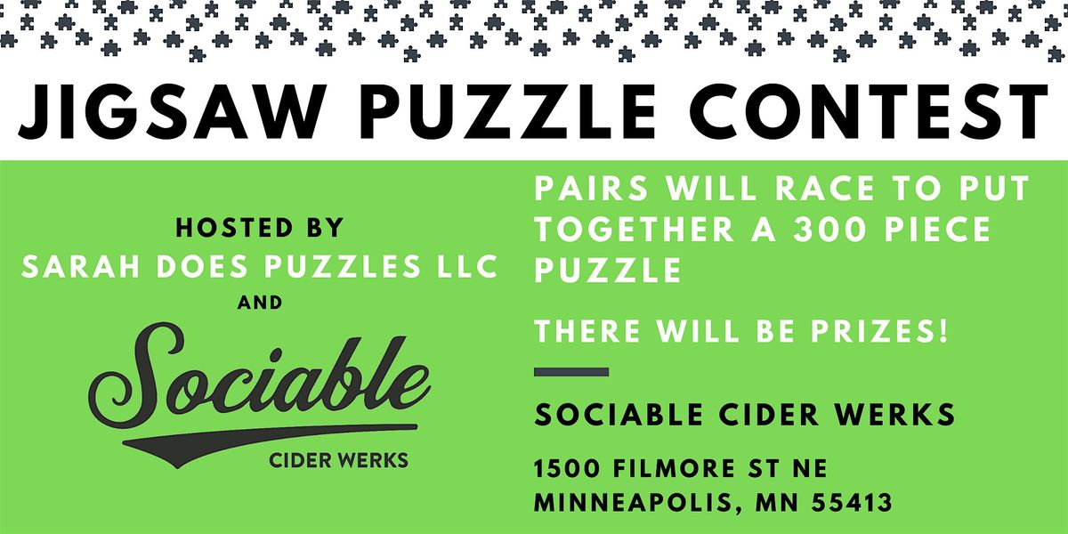 HALLOWEEN Pairs Jigsaw Puzzle Contest at Sociable Cider - October 2025