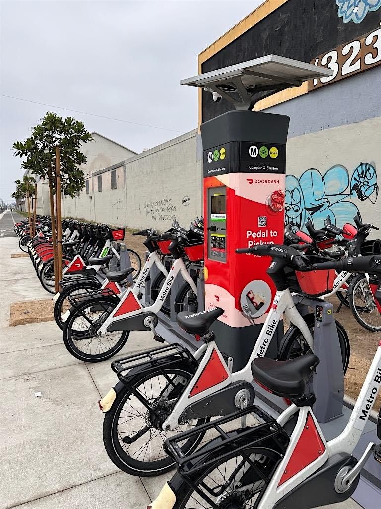 Rail to Rail Community Ride with BikeLA x Metro Bike Share