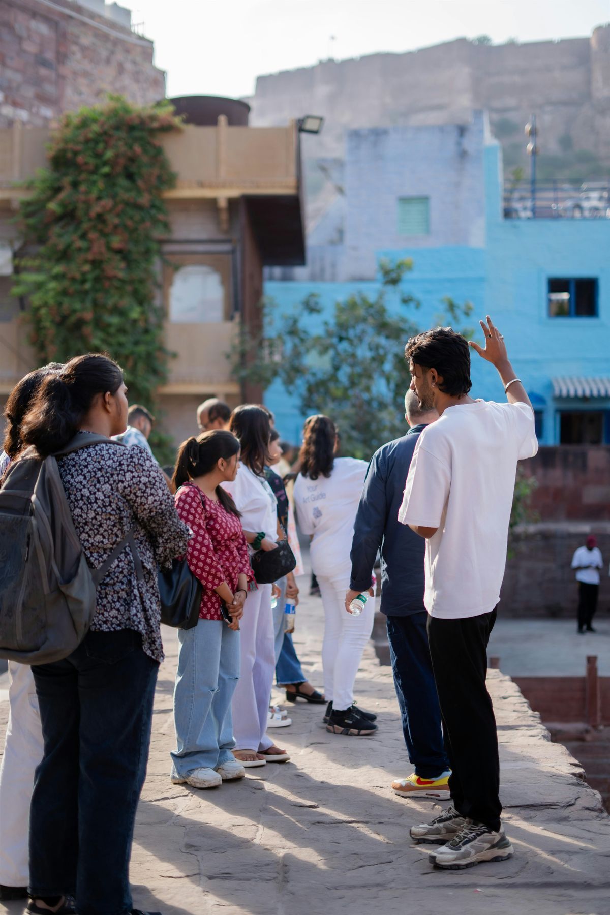 Curator Walkthrough of the walled city installations