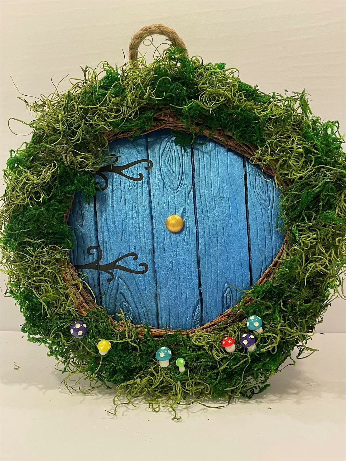 The Crafty Adult: Hobbit Door Wreaths