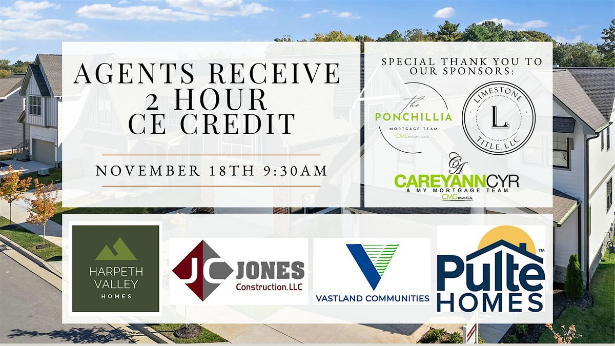 CE Credit for Real Estate Agents