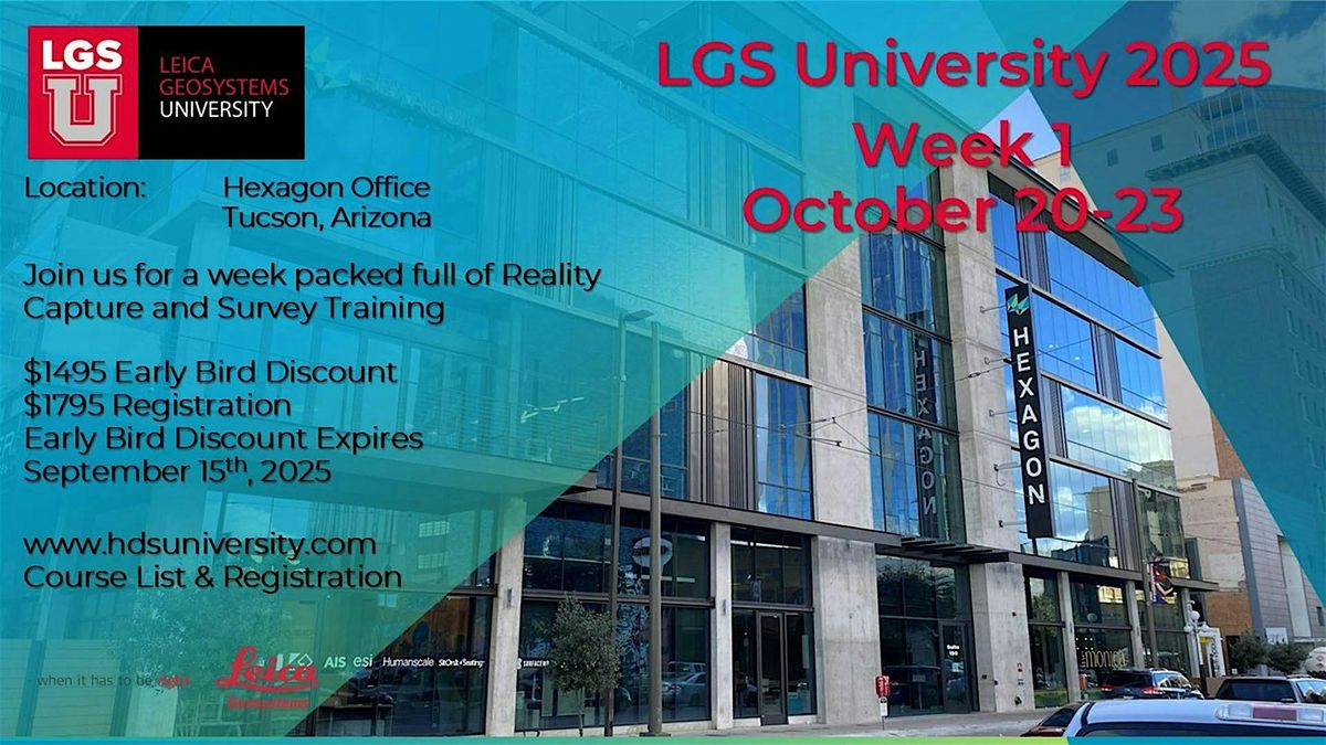 LGS University 2025 Week 1