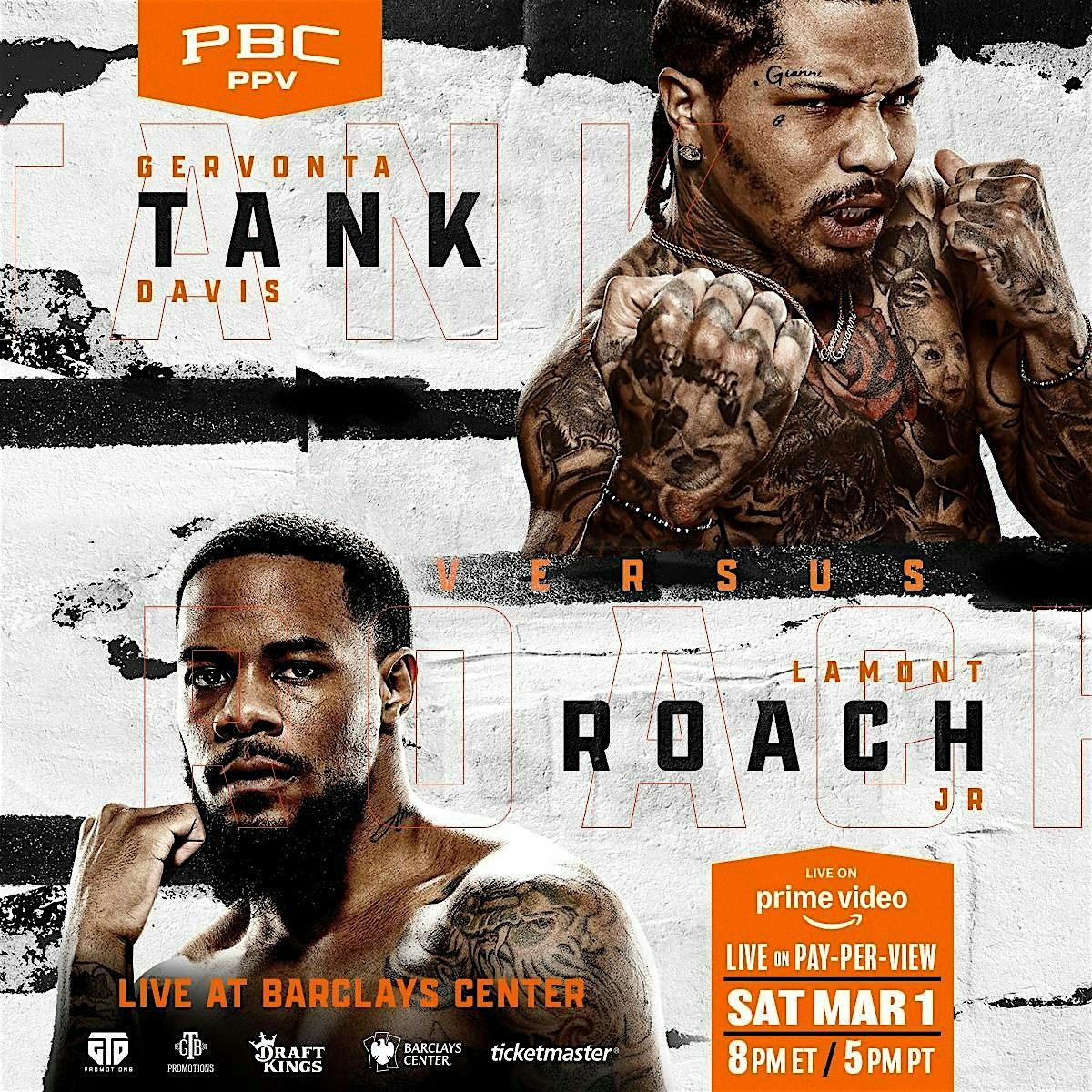 BOXING: Tank vs Roach