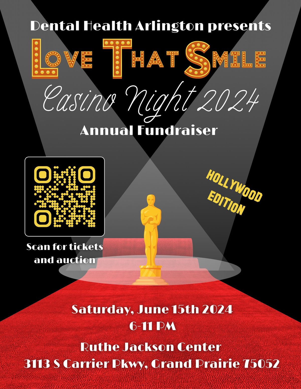 Annual Love That Smile Casino Night 2024
