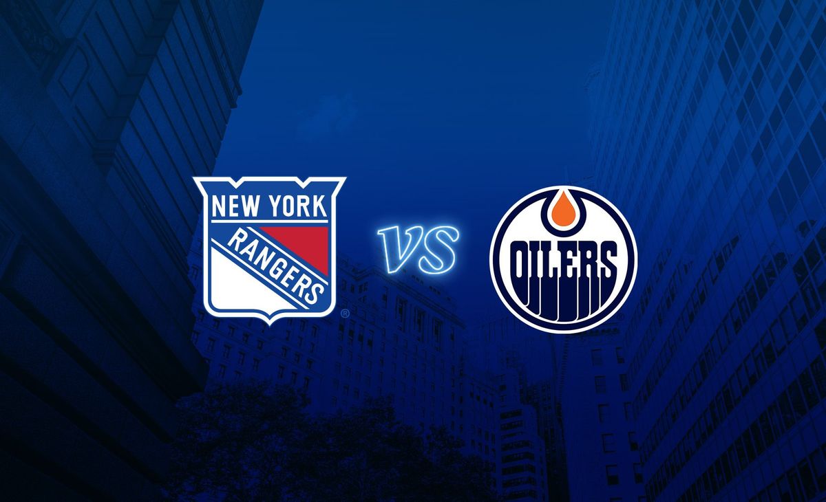 Edmonton Oilers at New York Rangers at Madison Square Garden