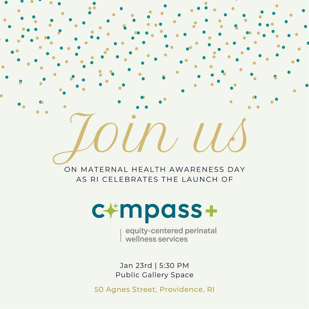 Rhode Island Maternal Health Awareness Day: COMPASS+