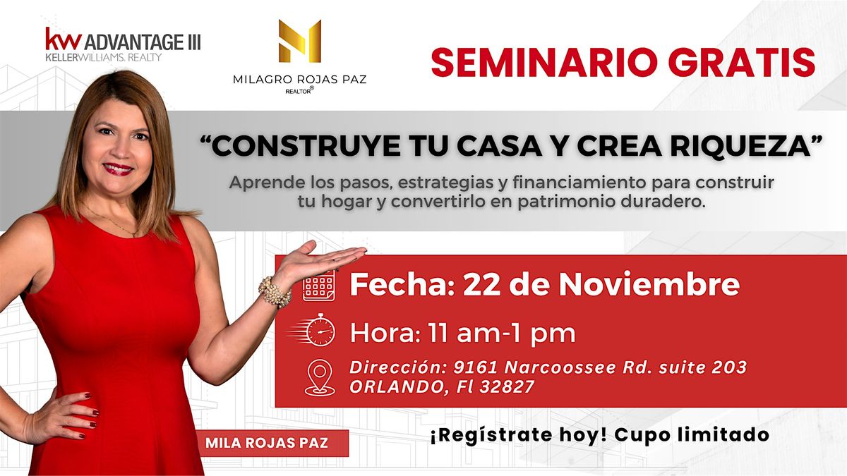 CONSTRUYE TU CASA Y CREA RIQUEZA