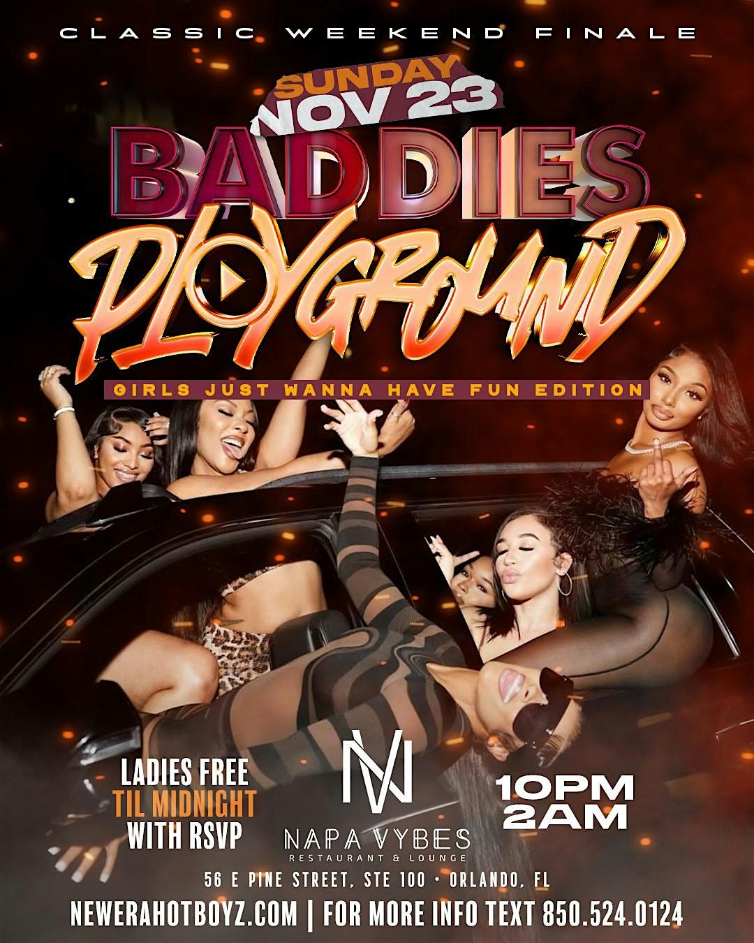 CLASSIC WEEKEND FINALE: BADDIES PLAYGROUND