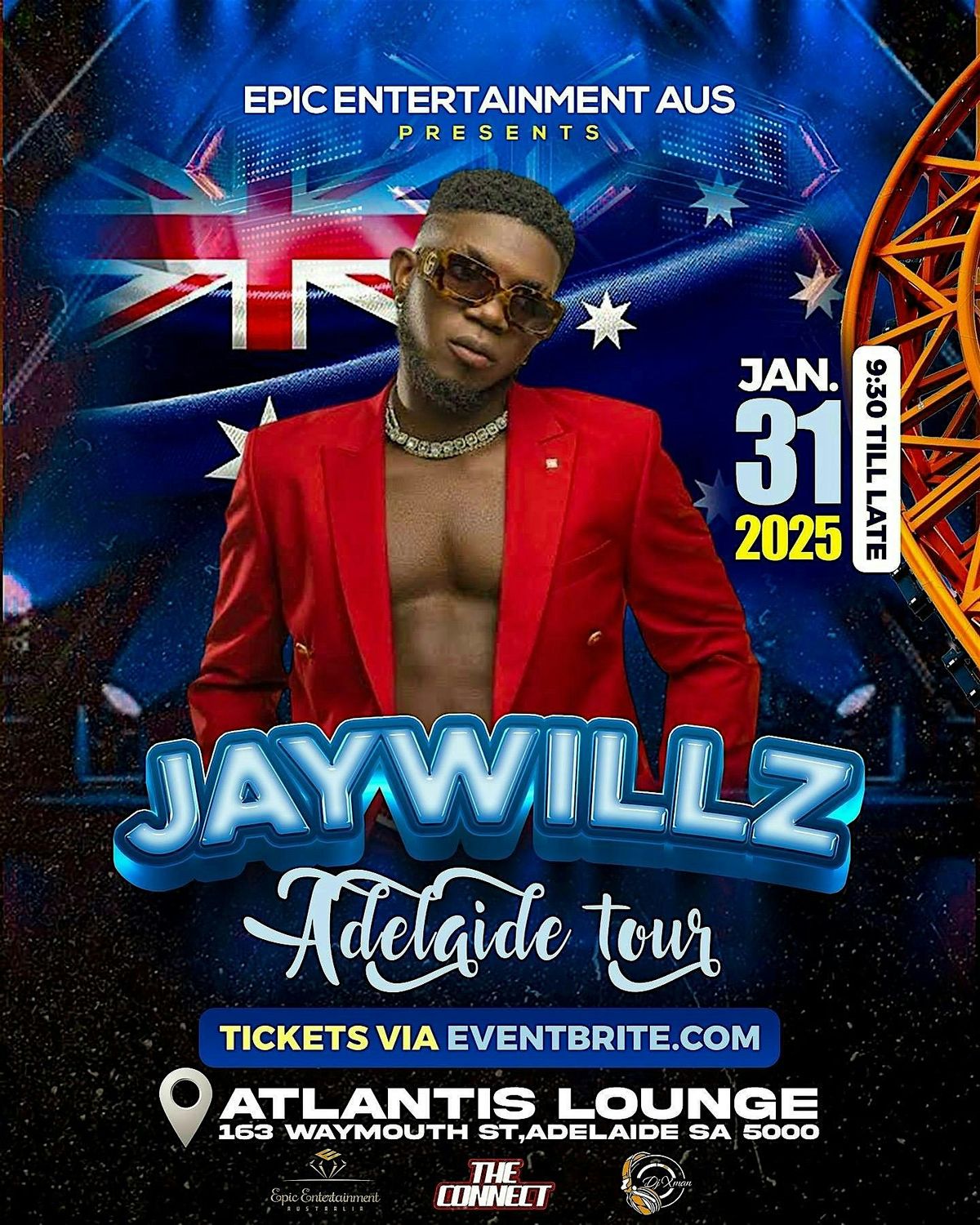 JAYWILLZ ADELAIDE TOUR