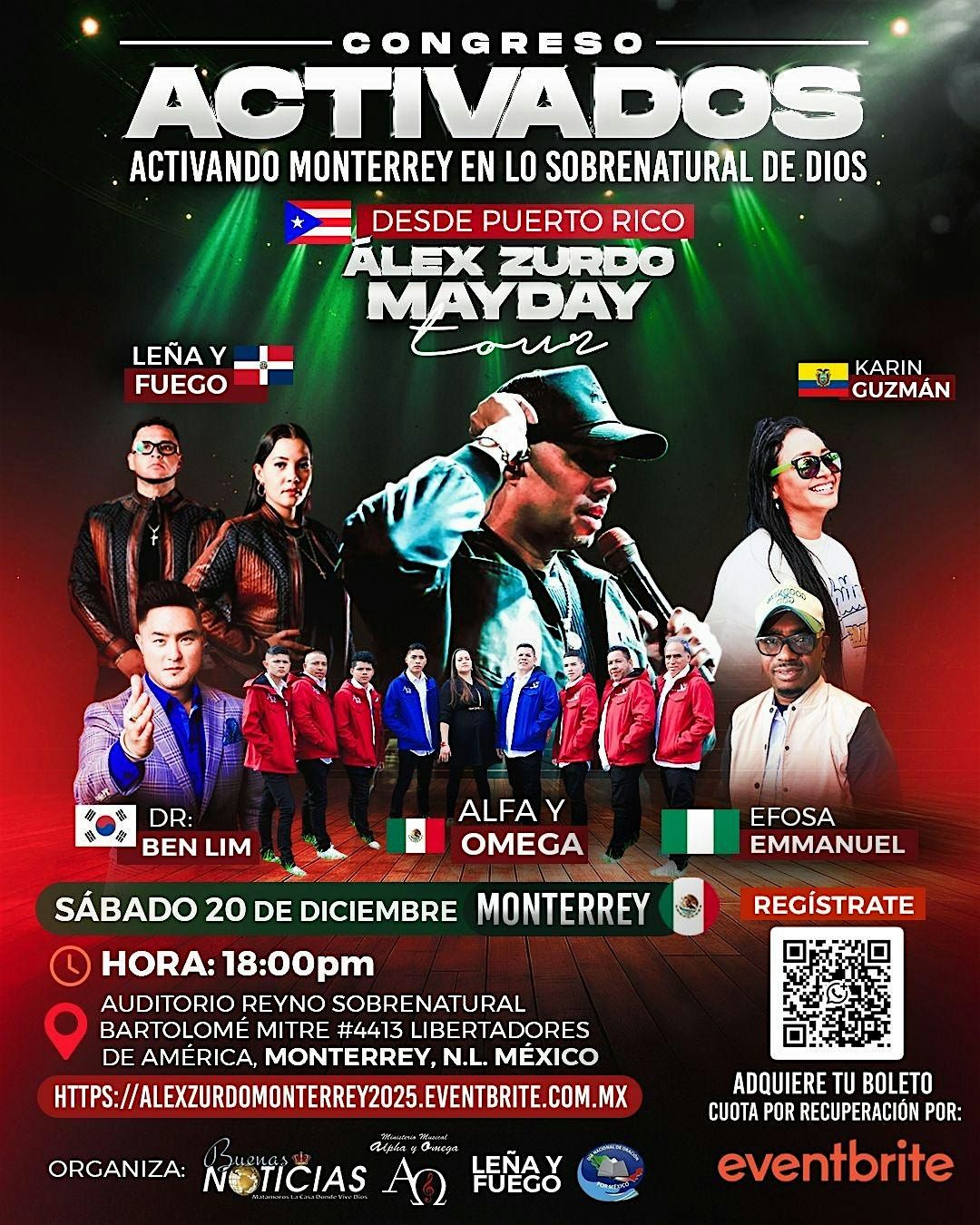 CONCIERTO ALEX ZURDO MONTERREY 2025