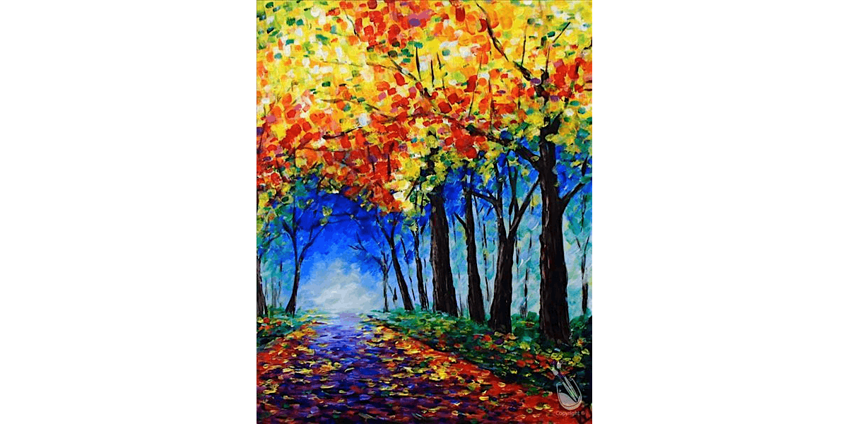 Fall's Path - Paint and Sip in Denver | Classpop!\u2122
