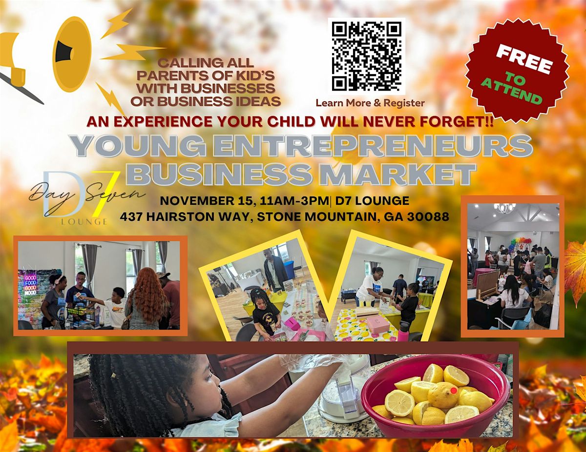 Fall Children's Business Market!