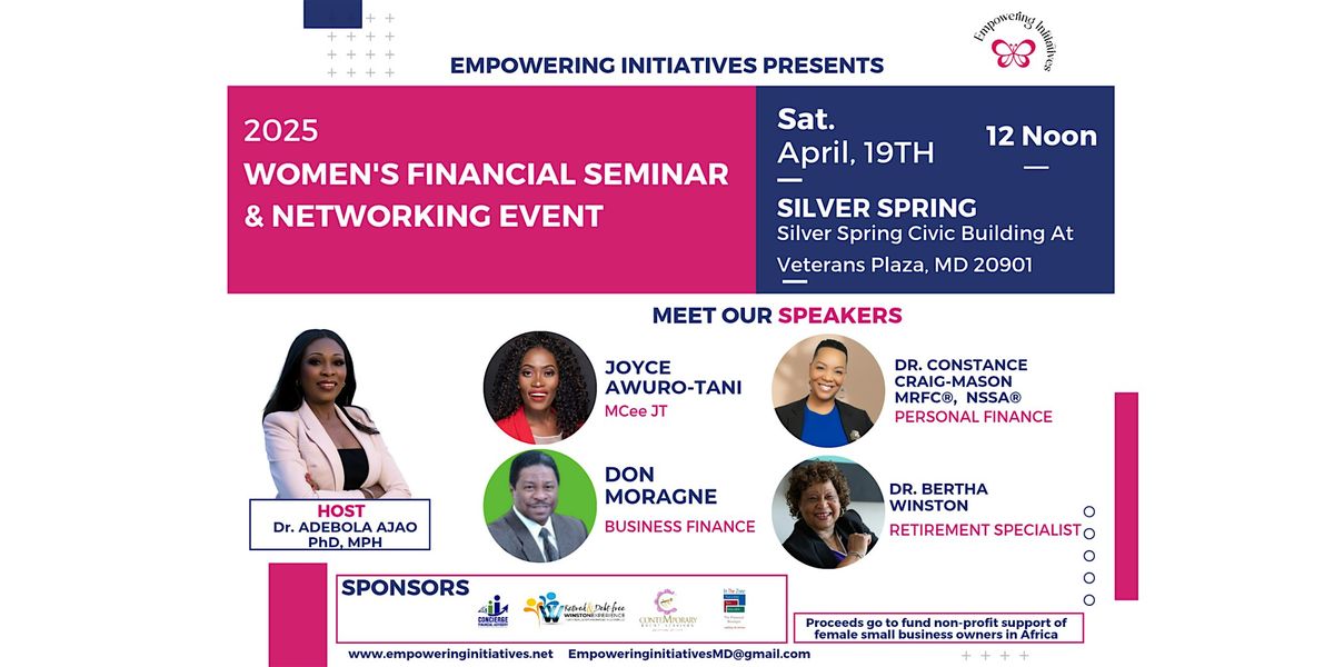 Women's Financial Seminar & Networking Event