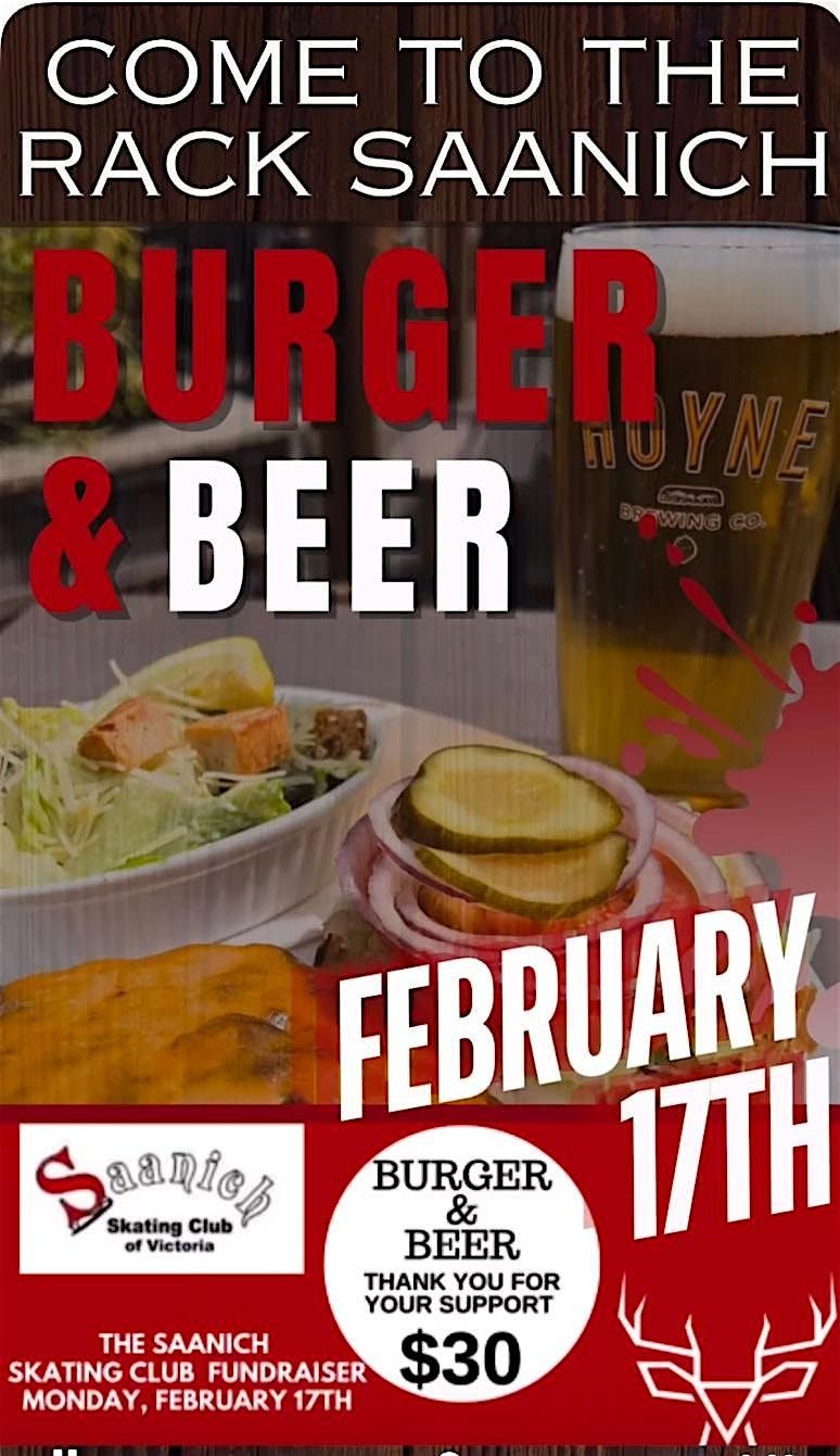 Saanich Skating Burger and a Beer Fundraiser