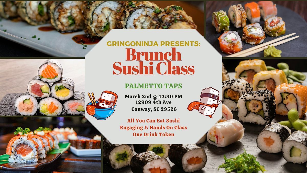 Sunday Brunch Sushi Class