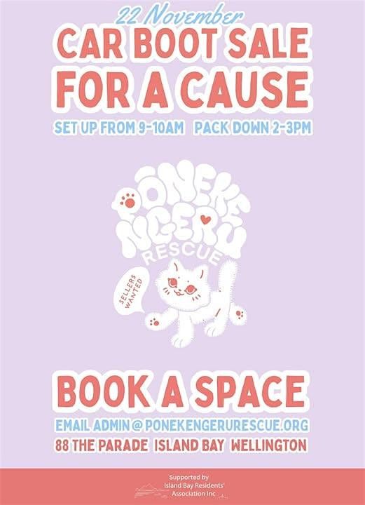 P\u014dneke Ngeru Car boot sale