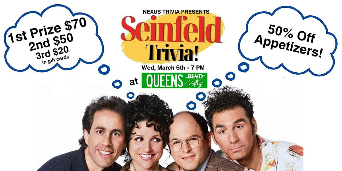 Seinfeld Epic Trivia Night!