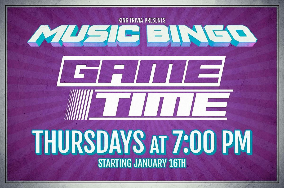 Music Bingo at Gametime Lanes & Entertainment (Amesbury)