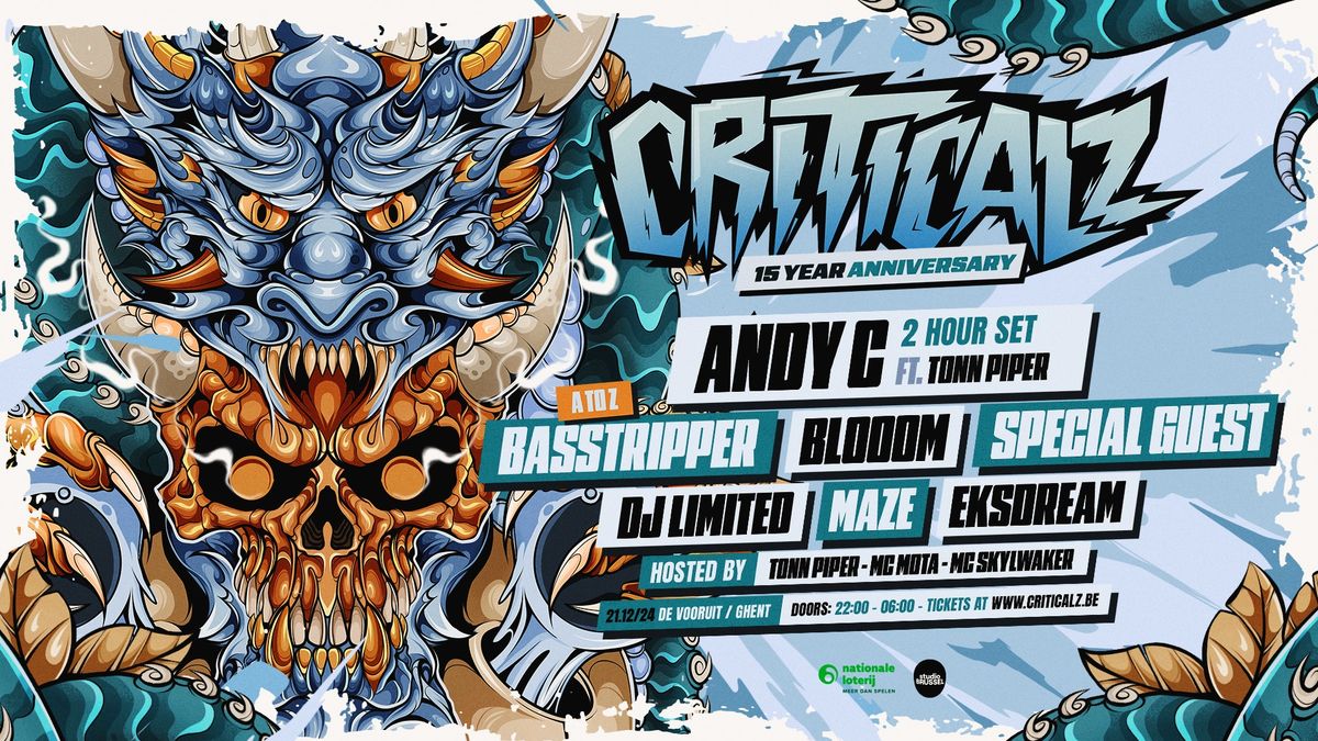 ANDY C GHENT - CRITICALZ 15Y ANNIVERSARY