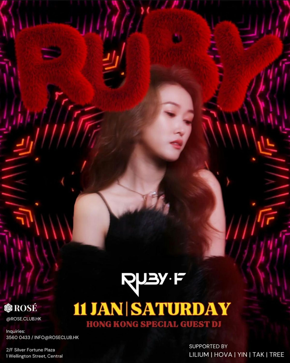 ROS\u00c9 presents: GRAVITY SATURDAY ft DJ RUBY (11 JAN)