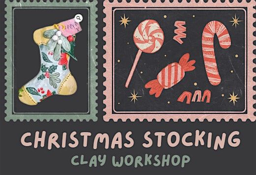 Clay Christmas stocking workshop