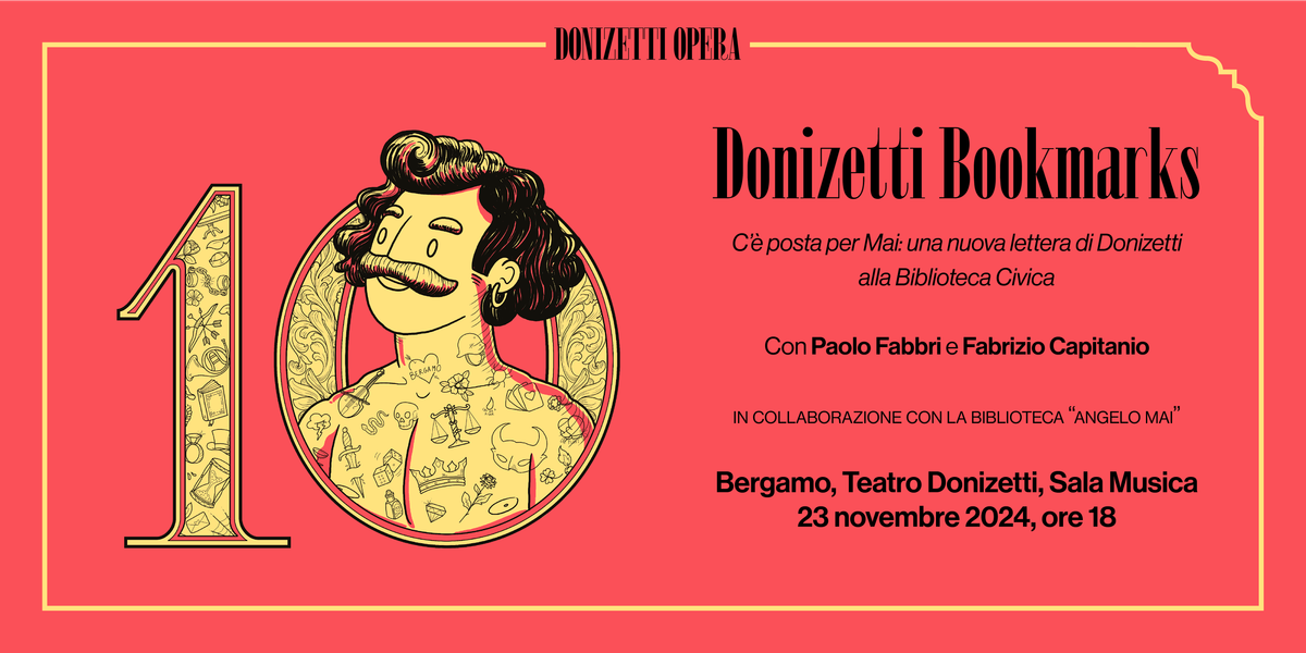 "C'\u00e8 posta per Mai" - Donizetti Bookmarks