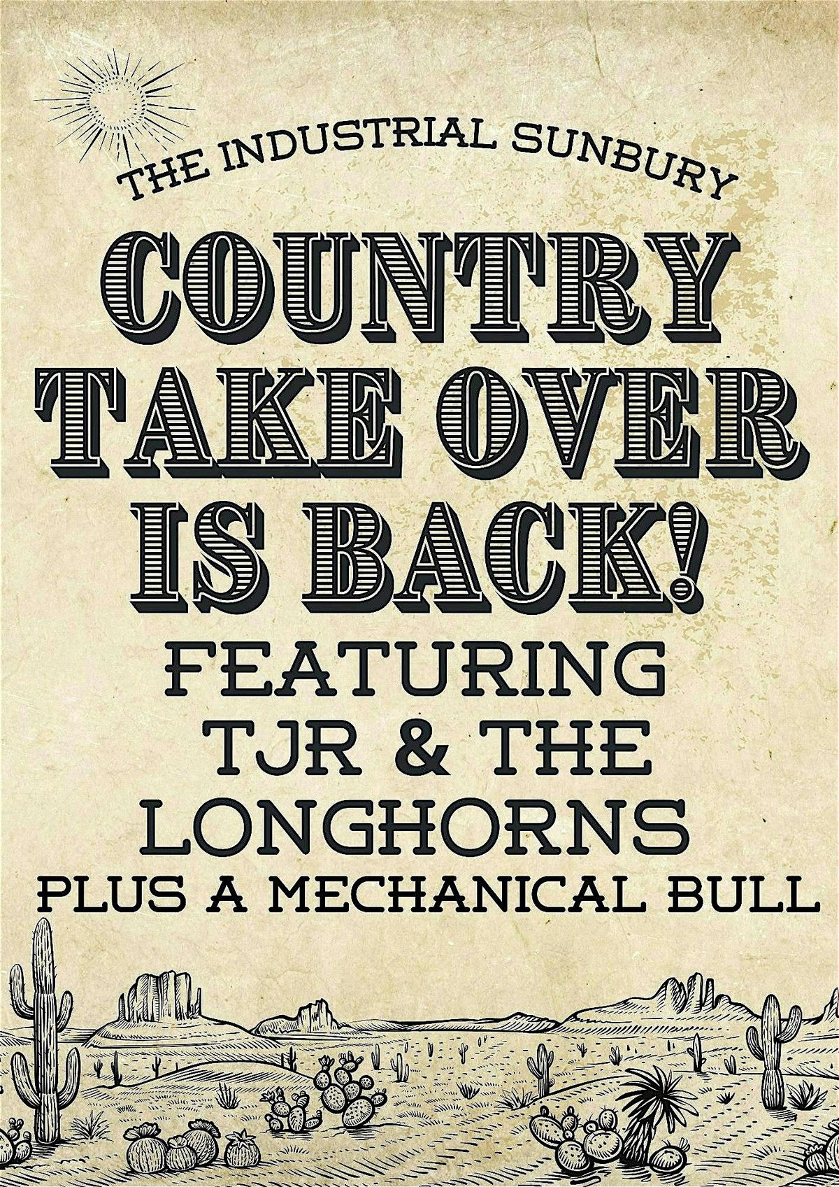 Country Take over with TJR & The Longhorns