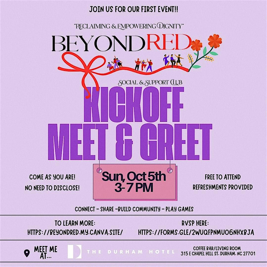 BeyondRed Kickoff Meet & Greet