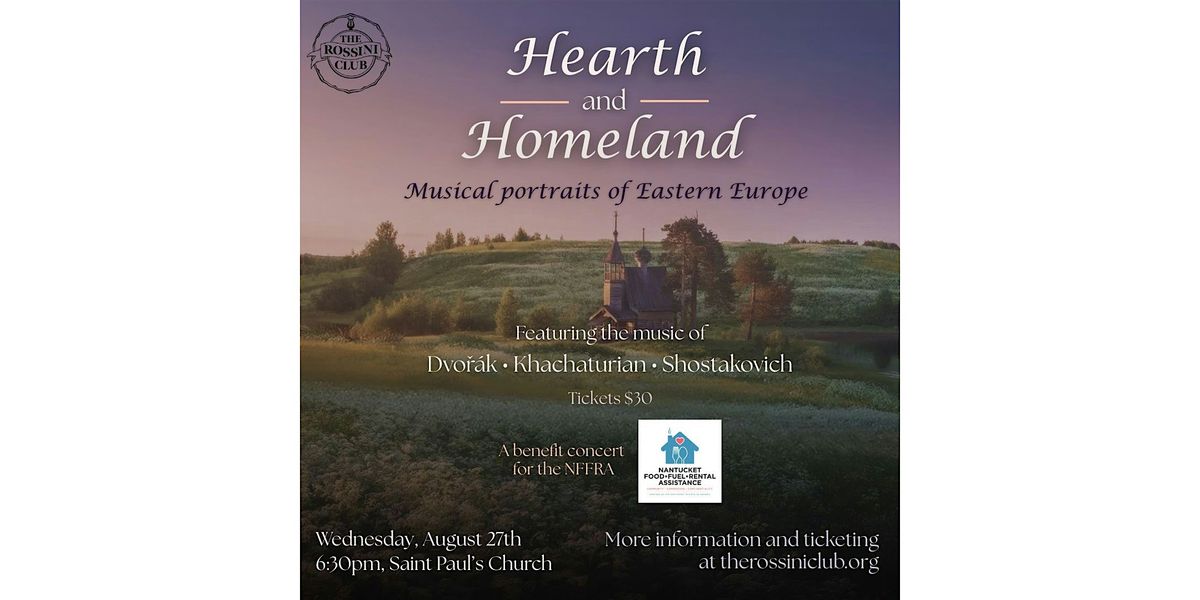 Hearth and Homeland \u2013 A Benefit Performance for Islanders in Need