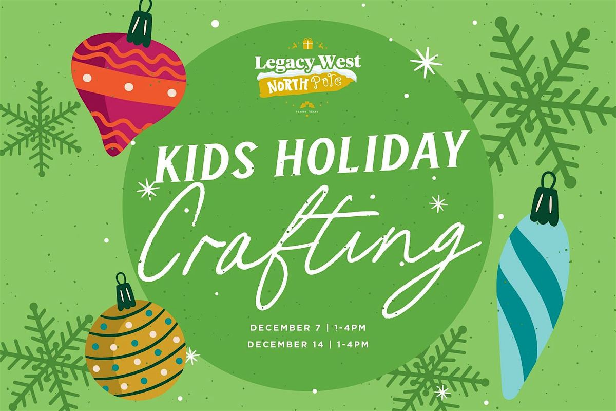Kids Holiday Crafting