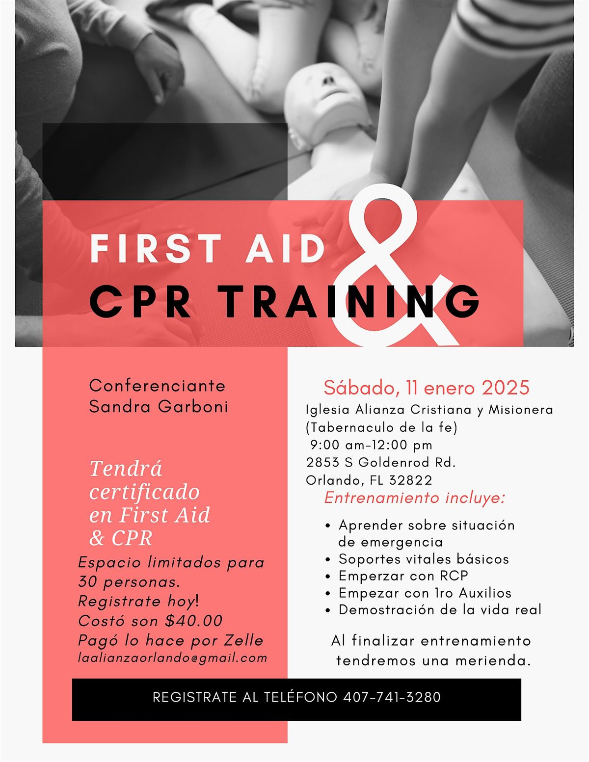 First Aid & CPR Training