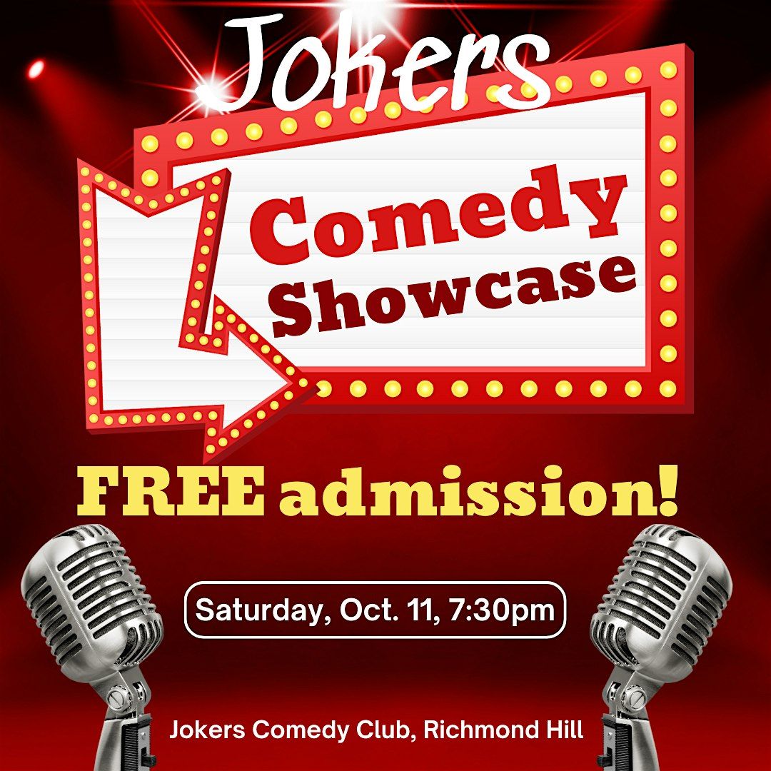 The Jokers Comedy Showcase - Free Admission!