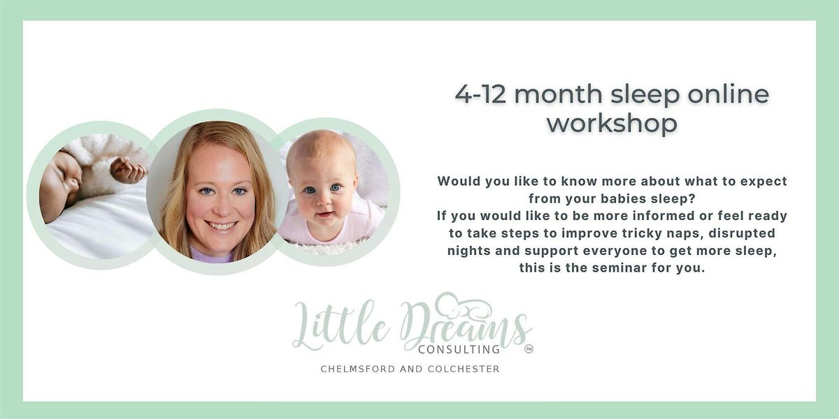 Support your babies sleep online workshop (4-12 months)