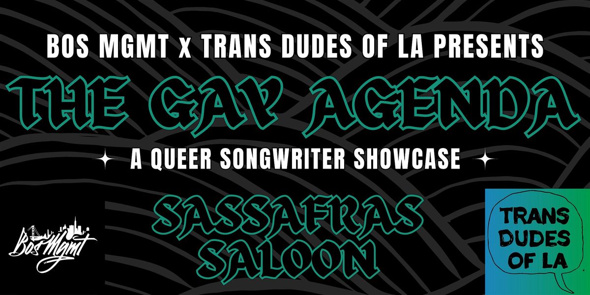 The Gay Agenda Pop-Up @ Sassafras Saloon