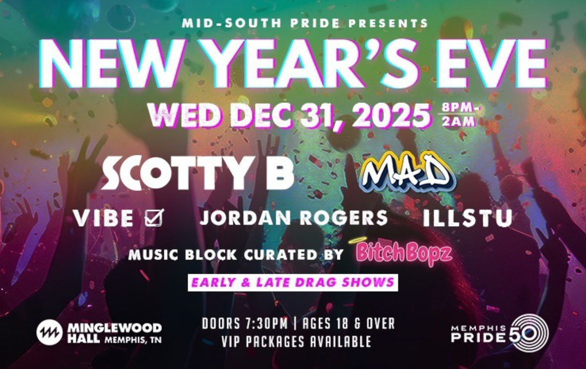 Mid-South Pride: New Years Eve Party at Minglewood Hall