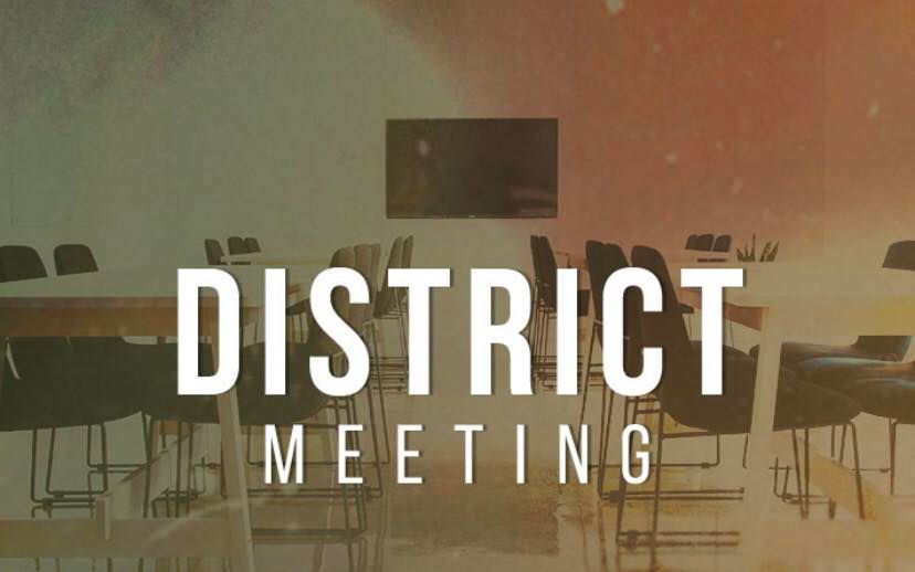 District 5 Meeting (Attending)