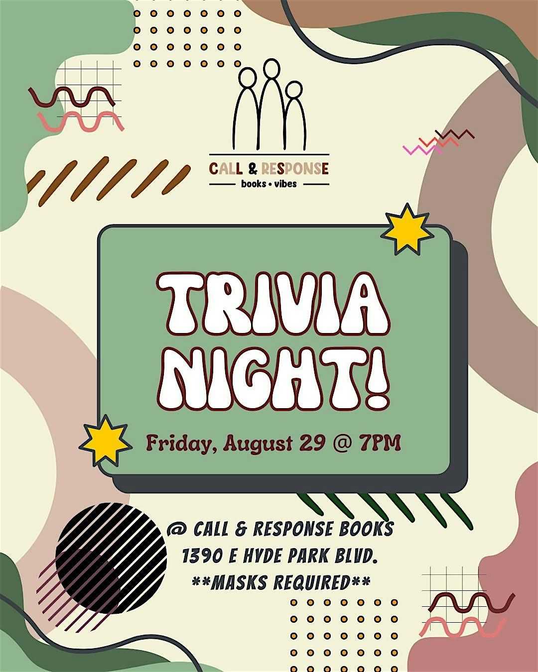 August Trivia Night!