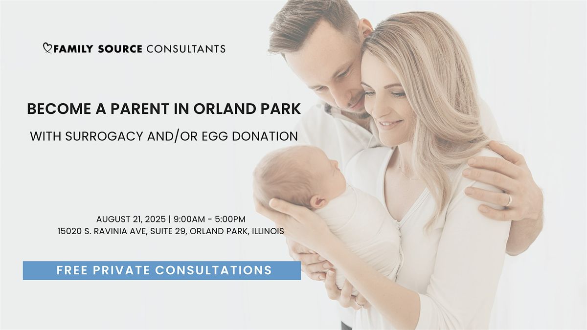 Private Consultations with Family Source in Orland Park