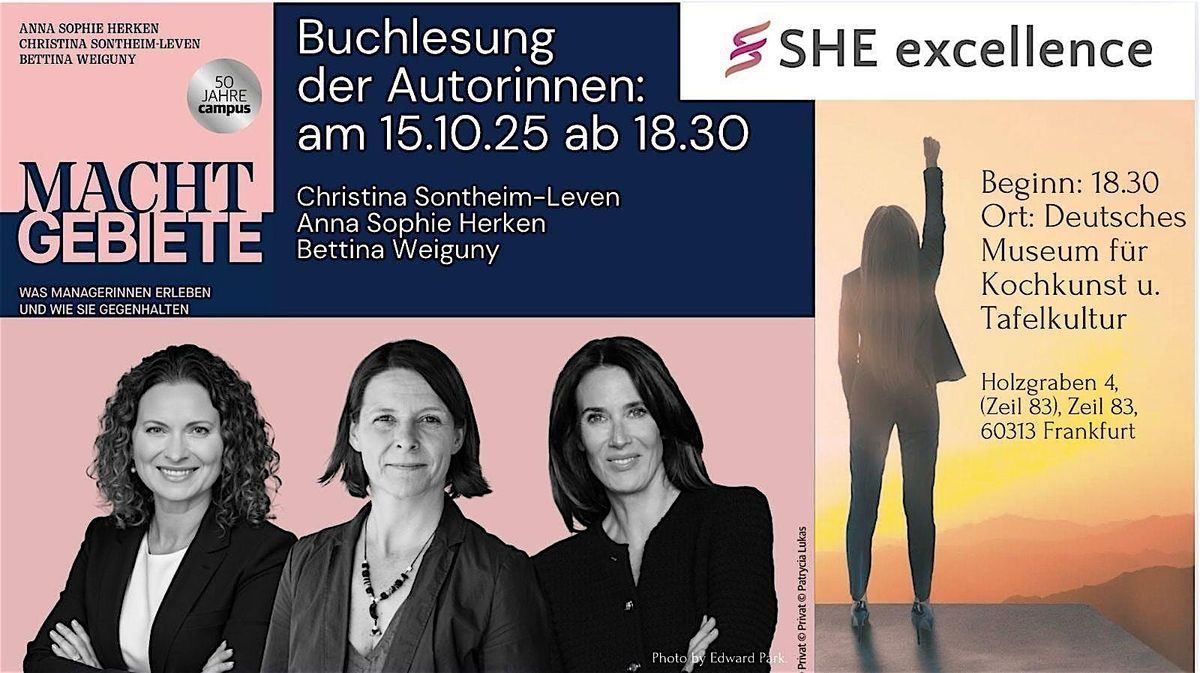 SHE-excellence Buchlesung