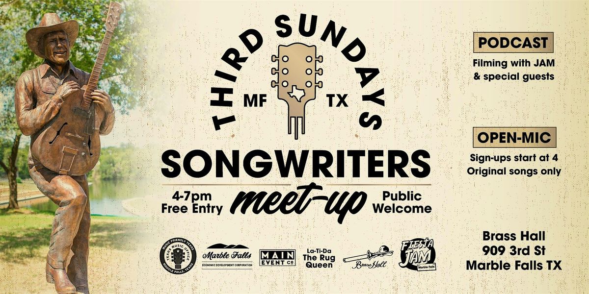 FREE Songwriter MeetUp & Open Mic