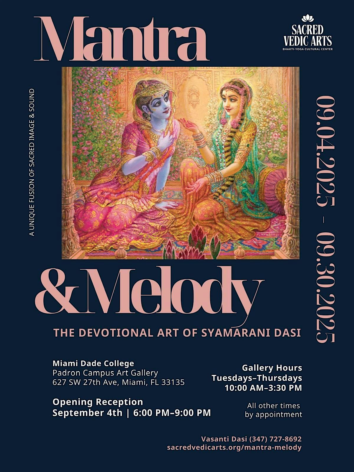 Mantra & Melody: The Devotional Art of Syamarani Dasi \u2014 Grand Opening Night