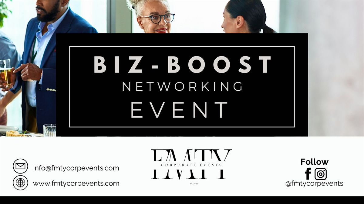 Biz Boost Networking Event