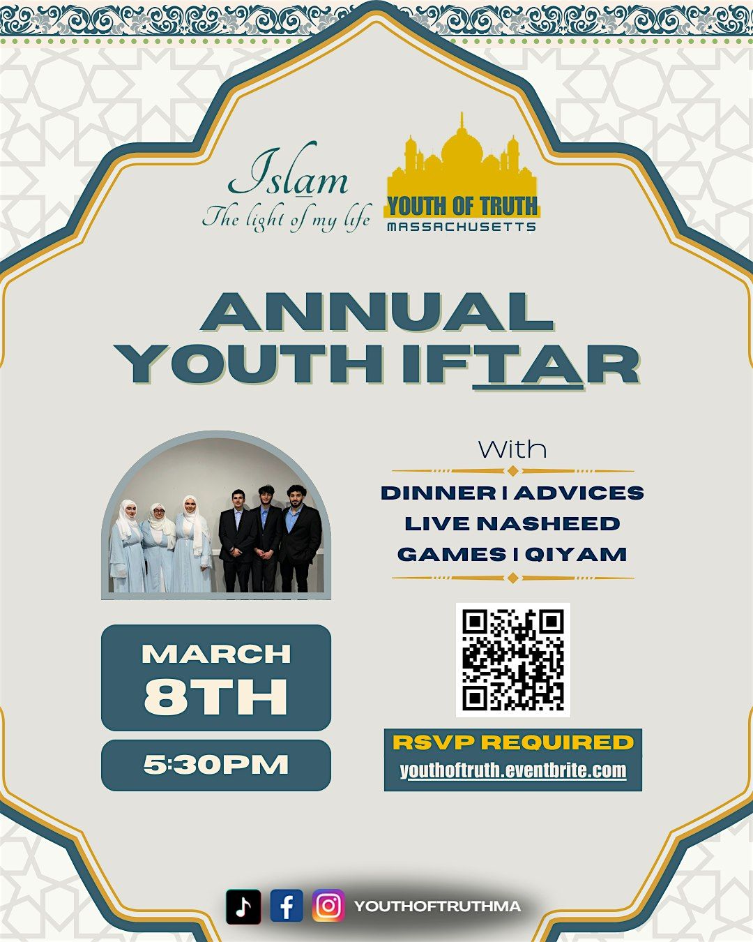 AICP's Annual Youth Iftar - Boston