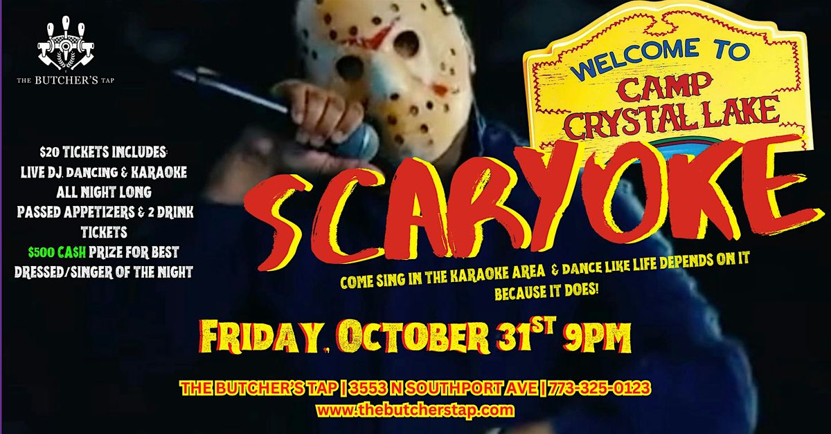 Camp Crystal Lake Scaryoke at The Butcher's Tap
