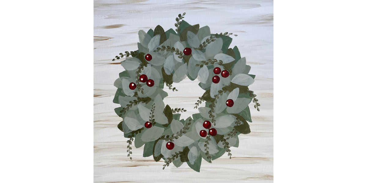 Modern Farmhouse Wreath - Paint and Sip in Tyler | Classpop!\u2122