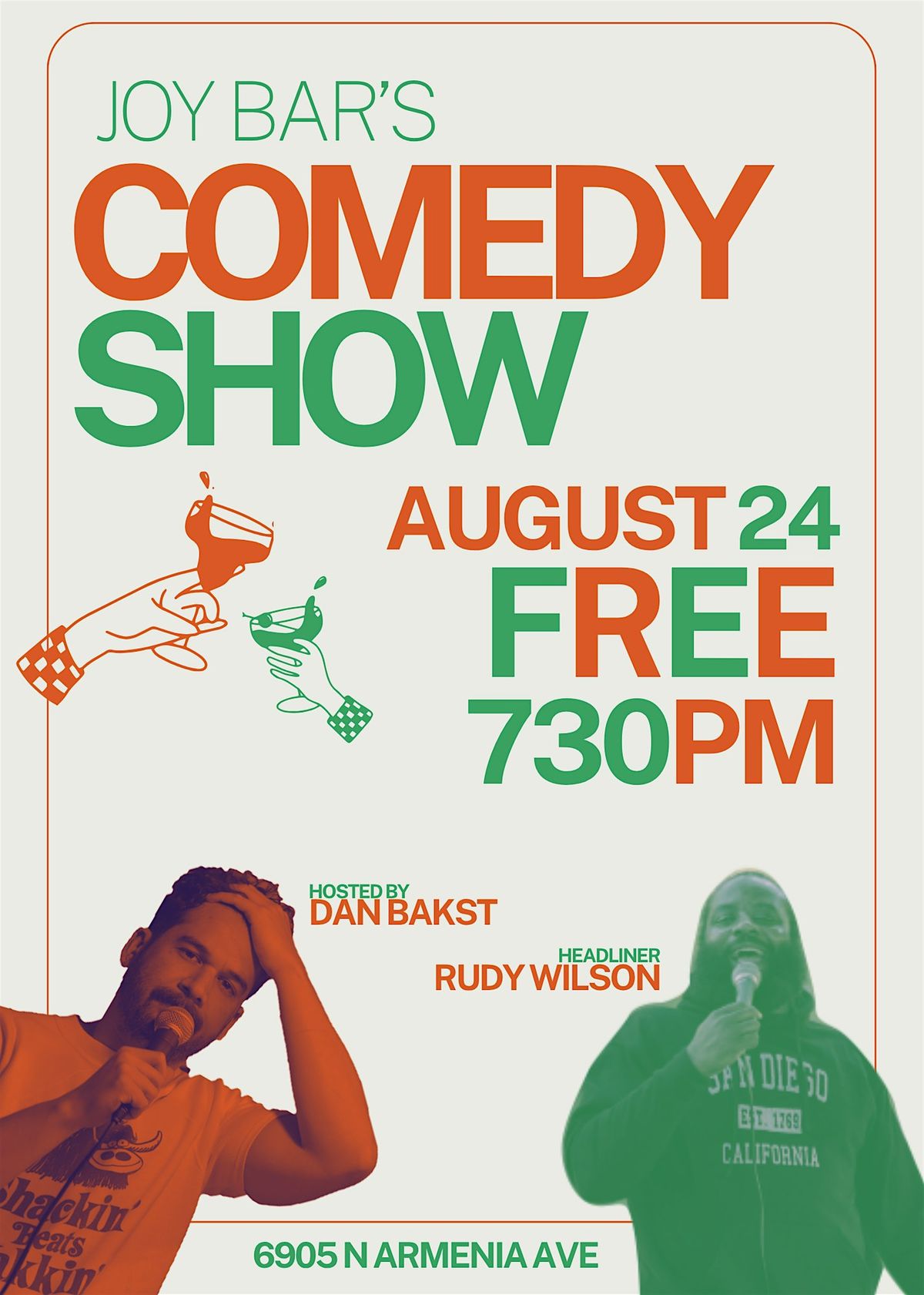 Comedy Show @ Joy Bar Christmas Bar!