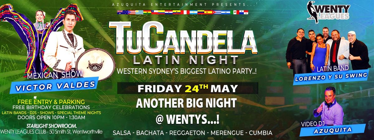 TuCandela - Latin Night | Sydney's BIGGEST Latin  Night - Band - Show - Video DJ FREE ENTRY