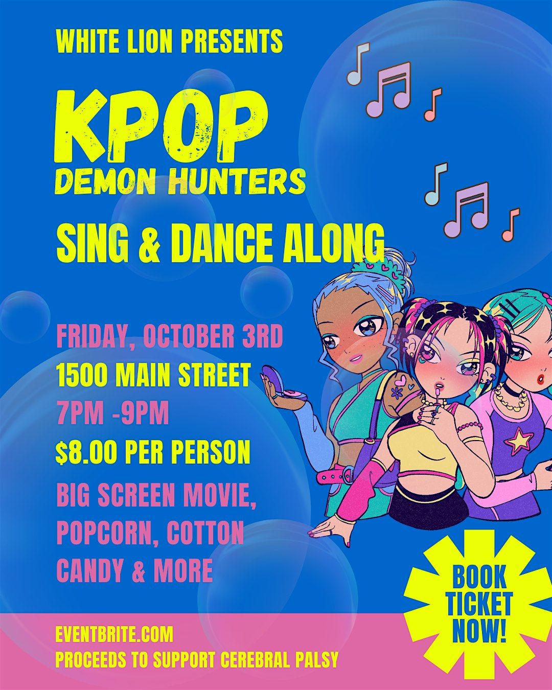 ALL AGES SING ALONG : K-Pop Demon Hunters